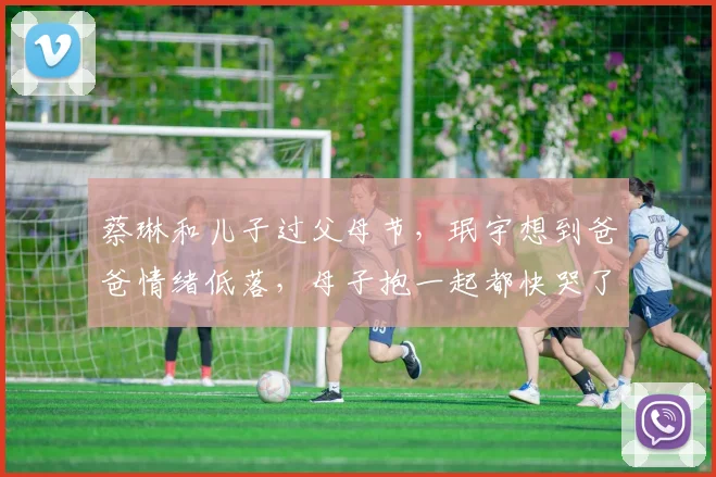 蔡琳和儿子过父母节，珉宇想到爸爸情绪低落，母子抱一起都快哭了