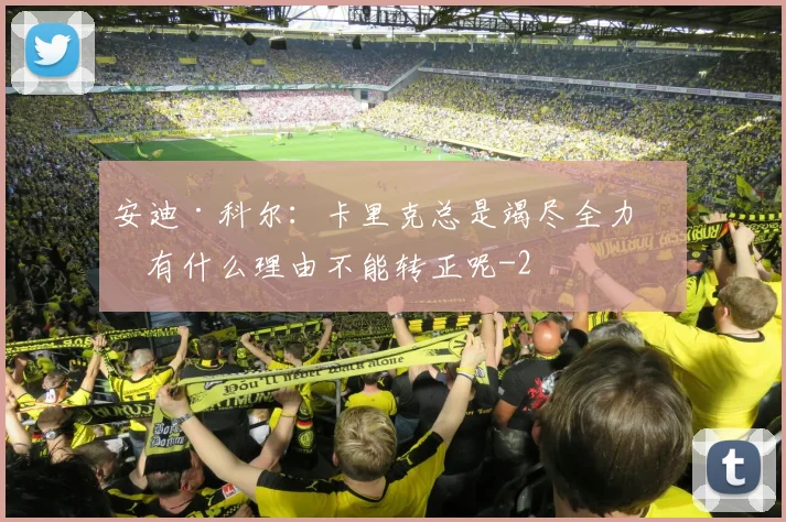 安迪·科尔：卡里克总是竭尽全力，有什么理由不能转正呢